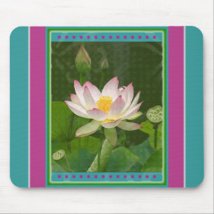 Lotus Blume Mousepad