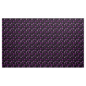 Lotus-Blume Muster in Lila Farbe Stoff (Yard (91,4 cm))