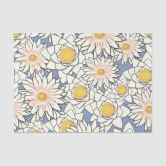 Lotus Blume Muster Tischtuch Seidenpapier