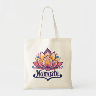 Lotus Blume "Namaste" Tote Bag Tragetasche
