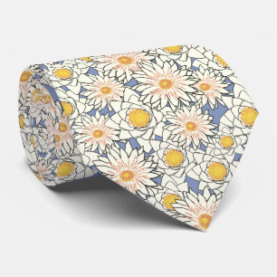 Lotus Blume Neck Tie Necktie Krawatte