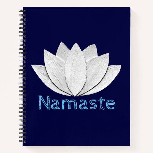 Lotus-Blume Notizblock (Vorderseite)