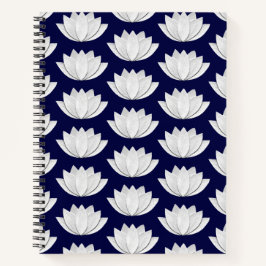 Lotus-Blume Notizblock