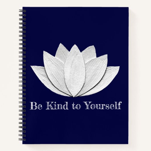 Lotus-Blume Notizblock (Vorderseite)