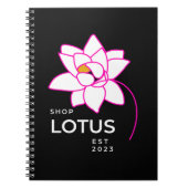 LOTUS-Blume Notizblock (Vorderseite)