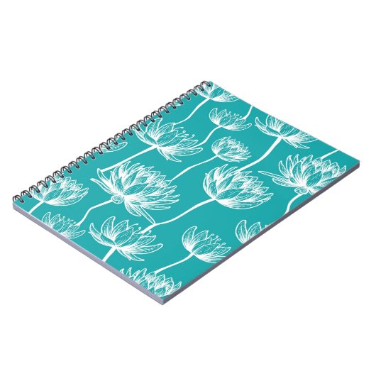 Lotus-Blume Notizblock (Linke Seite)