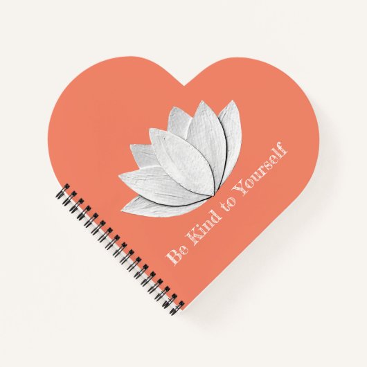 Lotus-Blume Notizblock (Vorderseite)
