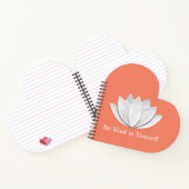 Lotus-Blume Notizblock (Innenseite)