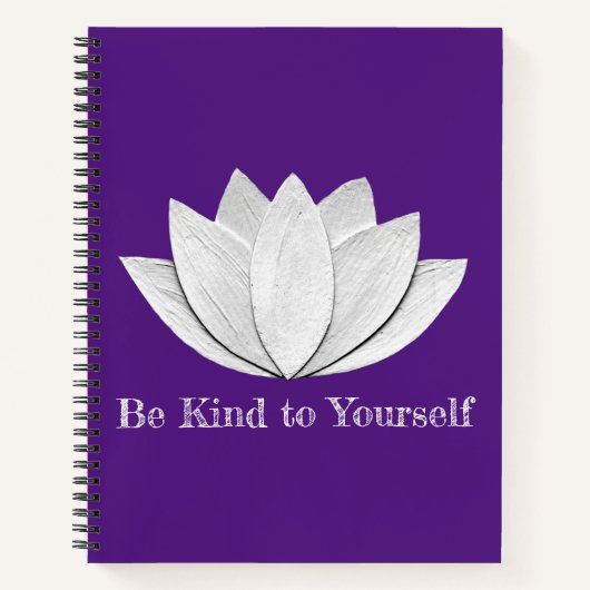 Lotus-Blume Notizblock (Vorderseite)