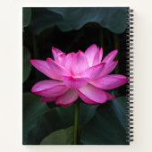 Lotus Blume Notizblock (Rückseite)