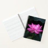 Lotus Blume Notizblock (Innenseite)