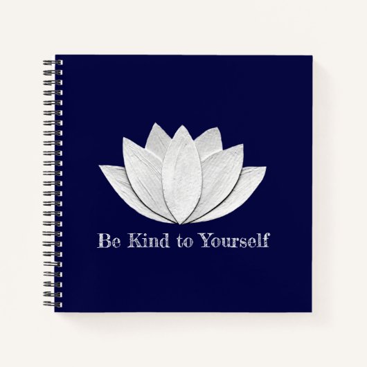 Lotus-Blume Notizblock (Vorderseite)