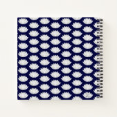 Lotus-Blume Notizblock (Rückseite)