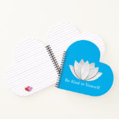 Lotus-Blume Notizblock (Innenseite)
