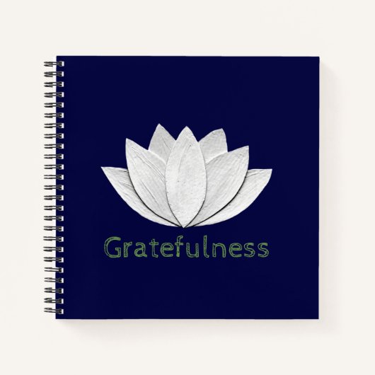 Lotus-Blume Notizblock (Vorderseite)