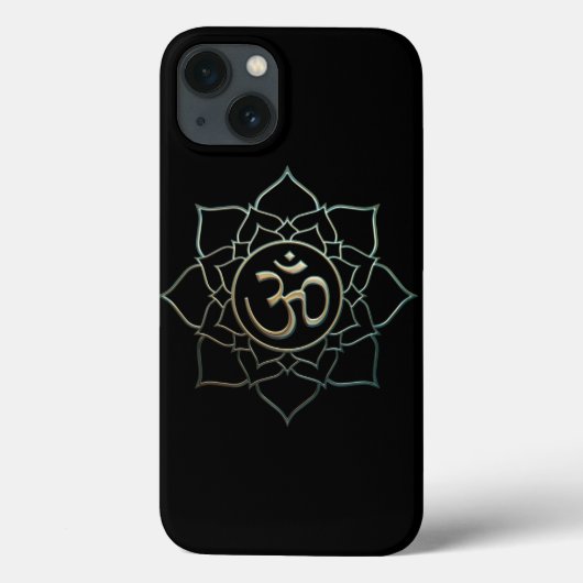 Lotus Blume Om Case-Mate iPhone Hülle (Rückseite)