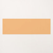 Lotus Blume Orange Yoga Mat Yogamatte (Rückseite (Horizontal))