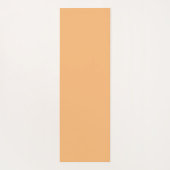 Lotus Blume Orange Yoga Mat Yogamatte (Rückseite)