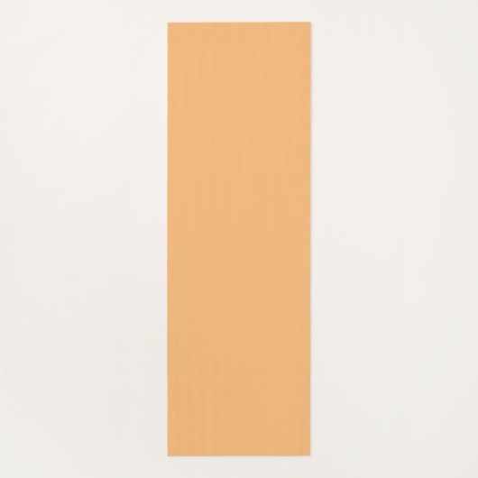 Lotus Blume Orange Yoga Mat Yogamatte (Rückseite)