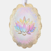 Lotus-Blume Ornament Karte (Links)