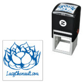 Lotus Blume Permastempel (Beispiel)
