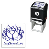 Lotus Blume Permastempel (Beispiel)
