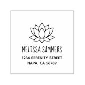 Lotus-Blume Permastempel (Design)