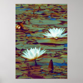 Lotus Blume Poster (Vorne)