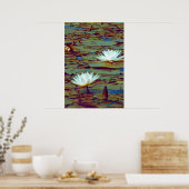 Lotus Blume Poster (Küche)