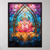 Lotus Blume Poster (Vorne)