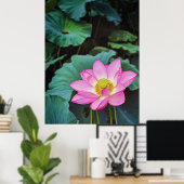 Lotus Blume Poster (Heimbüro)