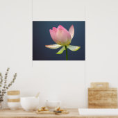 Lotus Blume Poster (Küche)