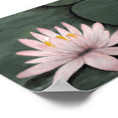 Lotus Blume Poster Print (Ecke)