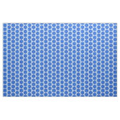 Lotus Blume Print, Indigo und Light Blue Stoff (Yard (91,4 cm))