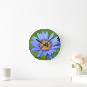 Lotus Blume Runde Wanduhr (Zuhause)