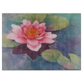 Lotus Blume Schneidebrett (Vorderseite)