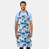 Lotus-Blume Schürze (Getragen)