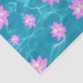 Lotus Blume Seidenpapier (Ausschnitt)