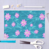 Lotus Blume Seidenpapier (Handwerk)