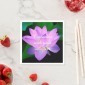 Lotus Blume Serviette (Beispiel)