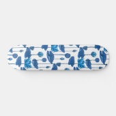 Lotus-Blume Skateboard (Horizontal)