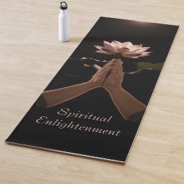 Lotus Blume Spirituelle Erleuchtung Yogamatte