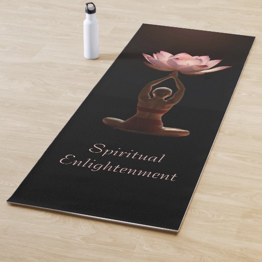 Lotus Blume Spirituelle Erleuchtung Yogamatte (Beispiel)