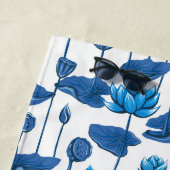 Lotus-Blume Strandtuch (Beispiel)