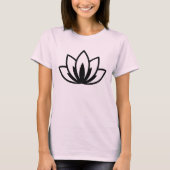 Lotus-Blume T-Shirt (Vorderseite)