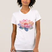 Lotus Blume T-Shirt (Vorderseite)