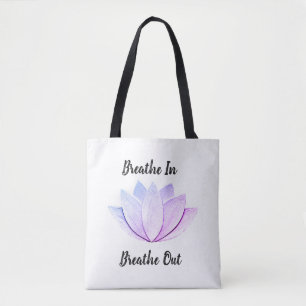 Lotus Blume Tasche