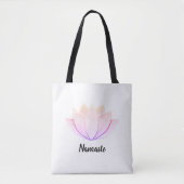 Lotus Blume Tasche (Vorderseite)