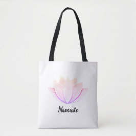 Lotus Blume Tasche