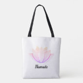 Lotus Blume Tasche (Rückseite)